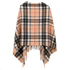 Lambswool Poncho - Thomson Camel